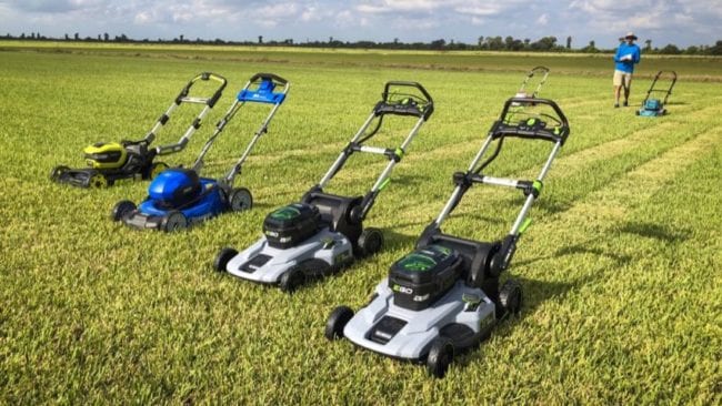 best battery-powered lawn mower power