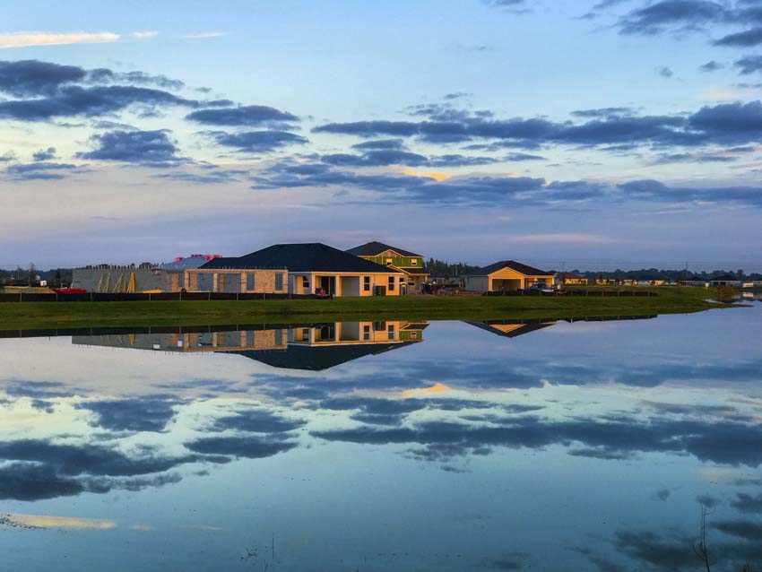 Building House Reflections