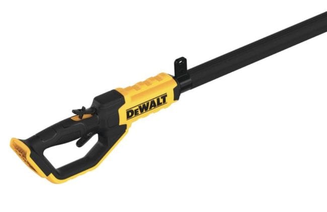 DeWalt DCPH820 Pole Hedge Trimmer handle
