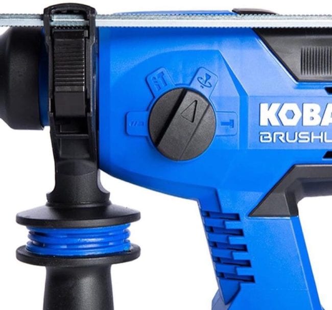 Kobalt 24V SDS-Plus Rotary Hammer 4 modes