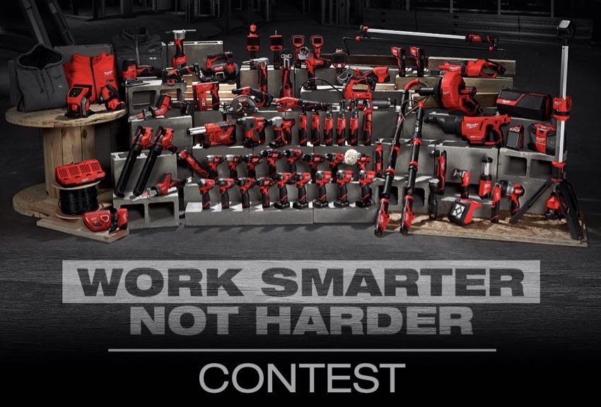 Milwaukee M12 Work Smarter Not Harder Contest