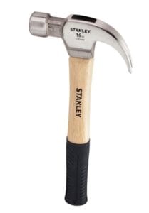 Stanley Recalls Wooden Handle Hammer Due to Injury Hazard