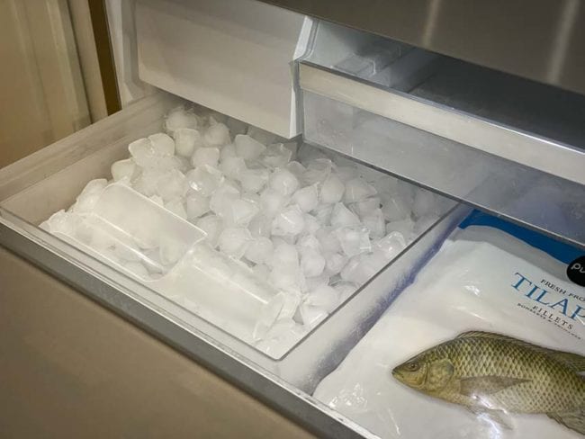 Bosch Home Connect refrigerator icemaker