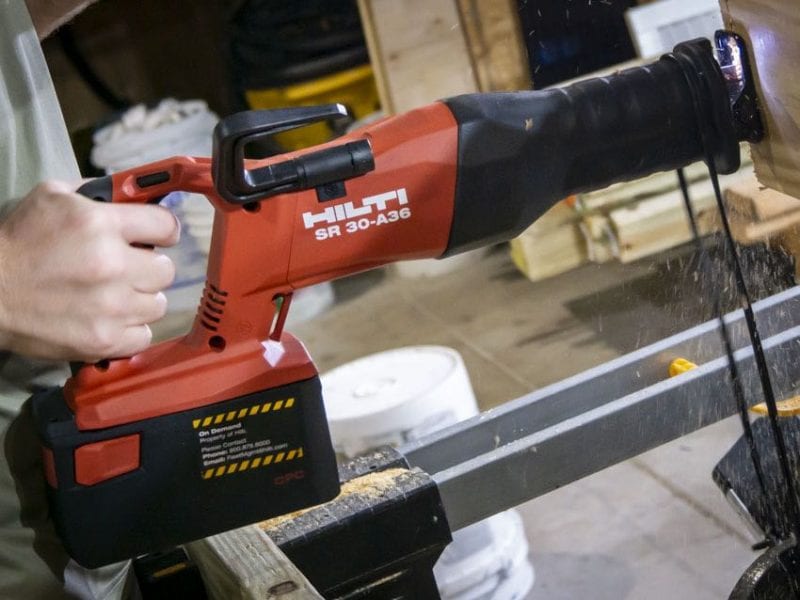 Hilti 36V Reciprocating Saw Review SR 30-A36