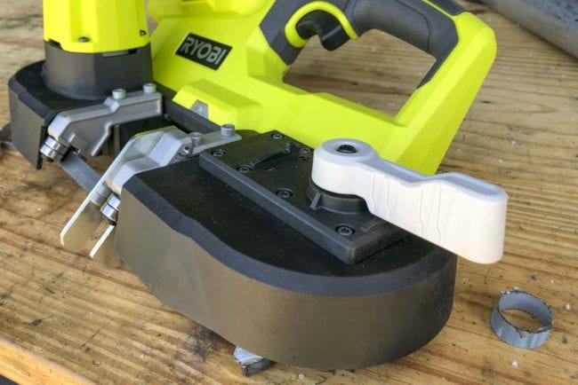 Ryobi 18V One+ Cordless Band Saw P590 Tension Release Lever