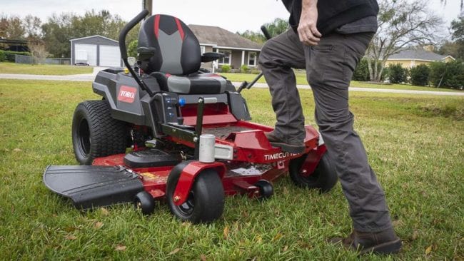 Toro Timecutter ZT step through front end