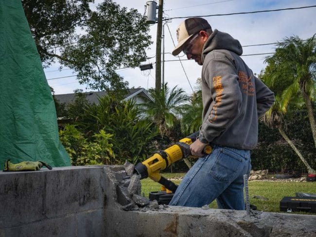 DeWalt 60V Max combination hammer