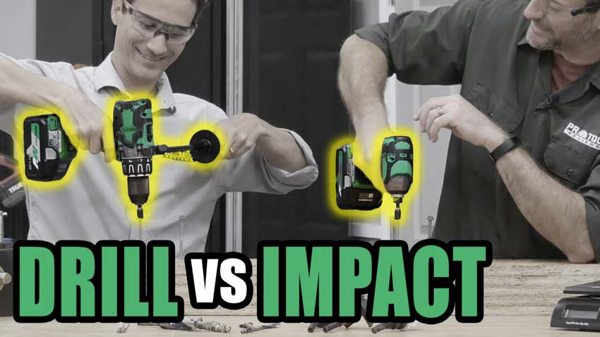 Hammer Drill Vs Impact Driver Thursday Throwdown!