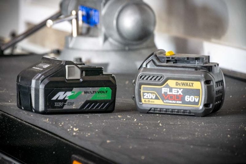 Dewalt FlexVolt vs Metabo HPT MultiVolt Battery