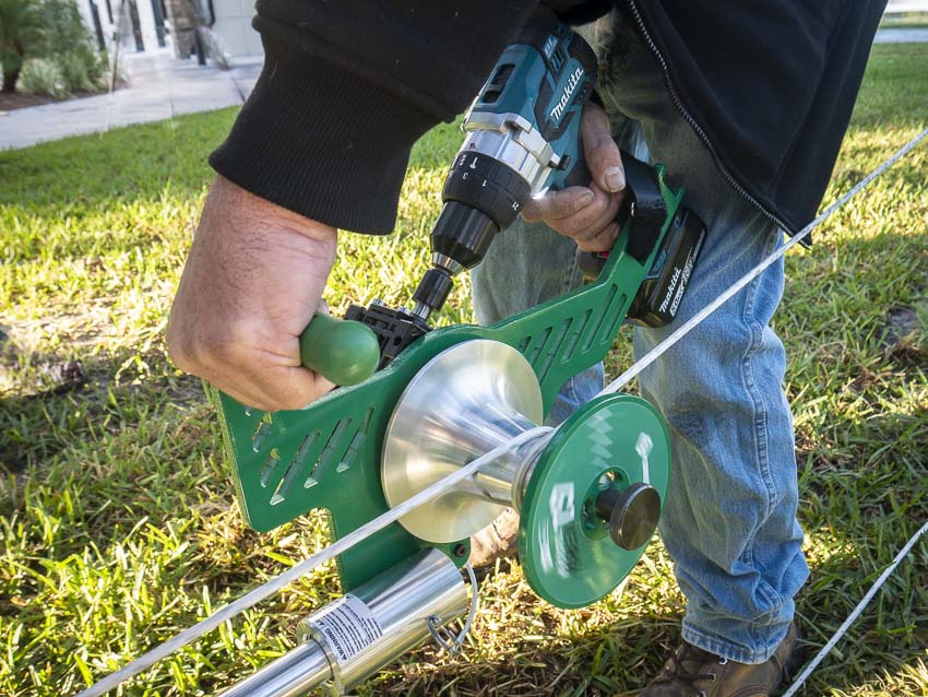 Greenlee G1 Versi-Tugger Wire Puller spooling rope
