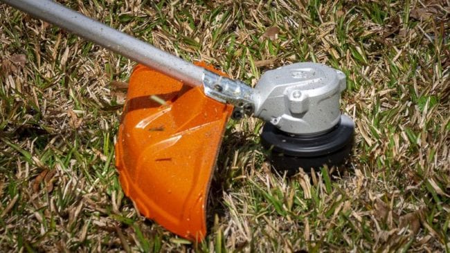 Husqvarna 520iLK string trimmer guard