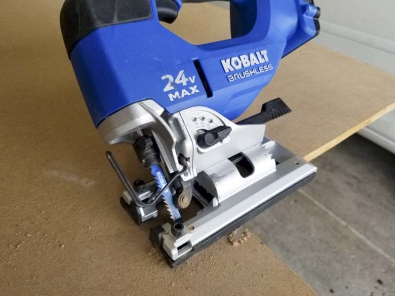 Kobalt 24V Max Brushless Jigsaw Bevel Cut