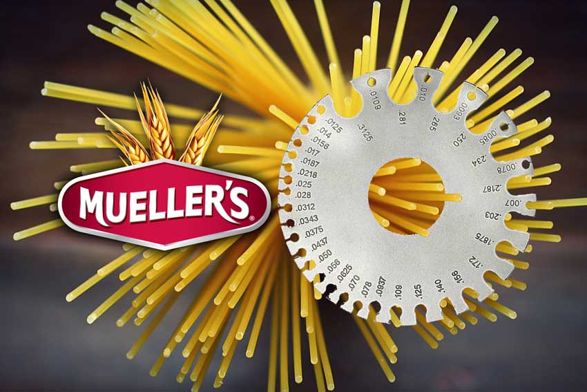 Muellers AWG pasta standard