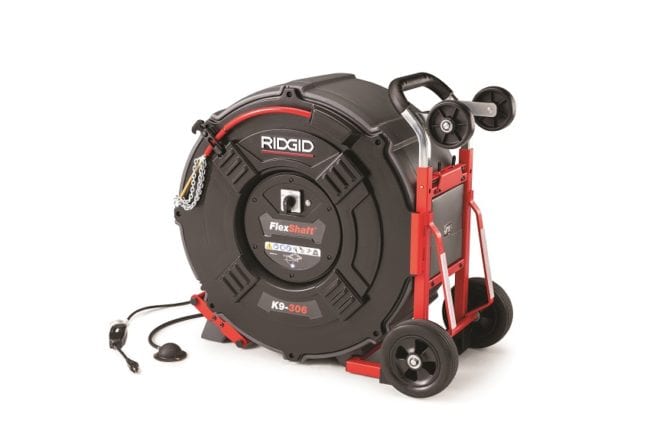 RIDGID FlexShaft K9-306 Left Cords Out