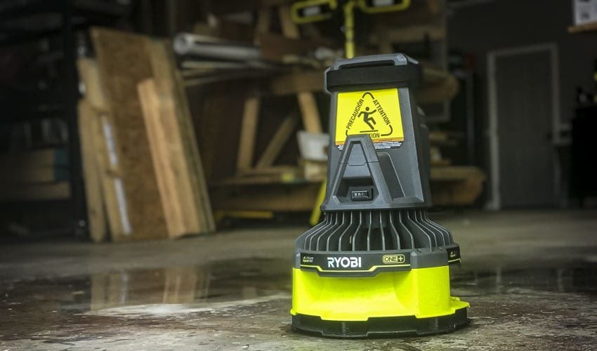 Ryobi Hybrid Floor Dryer Fan