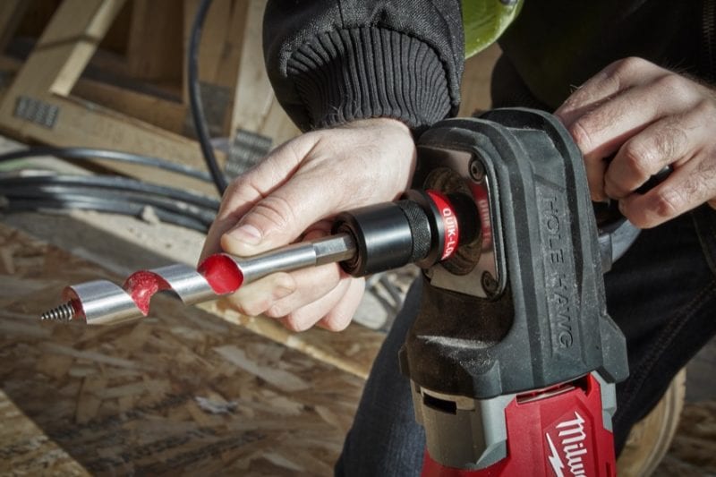 Milwaukee M18 2808-20 Hole Hawg Quik-Lok right angle drill