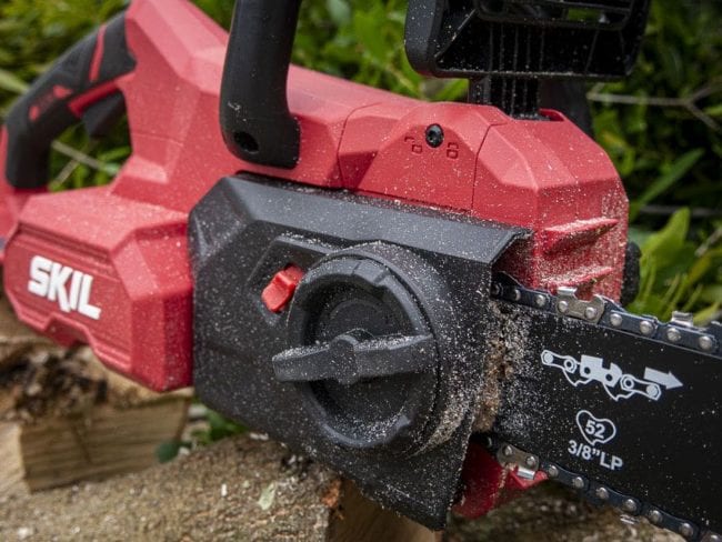 Skil PWRCore 40 chainsaw tensioner