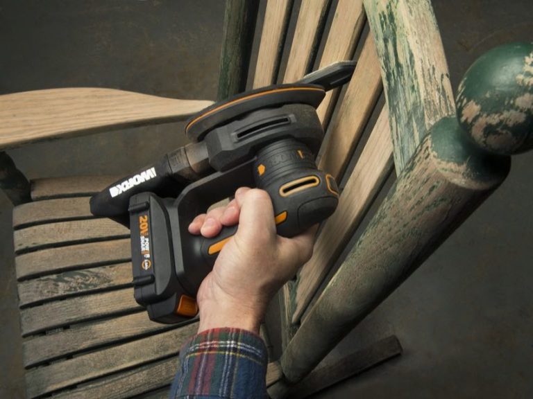 thumbnail image 2 of Worx WX822L.9 20V Cordless Detail Sander (Tool Only) - Compact Sander With Finger Attachment 2 of 10