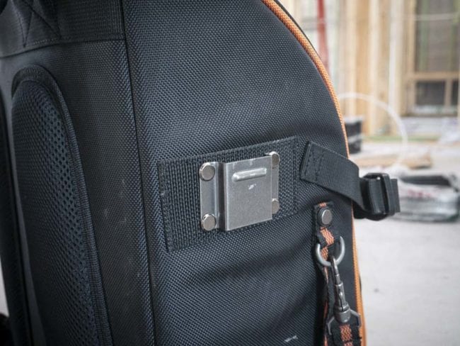 backpack tape measure holder