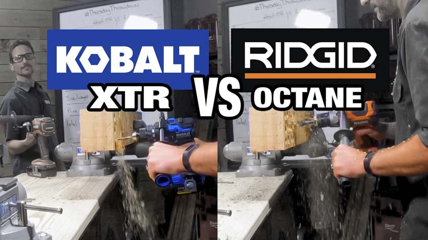 Kobalt XTR Vs Ridgid Octane Hammer Drill