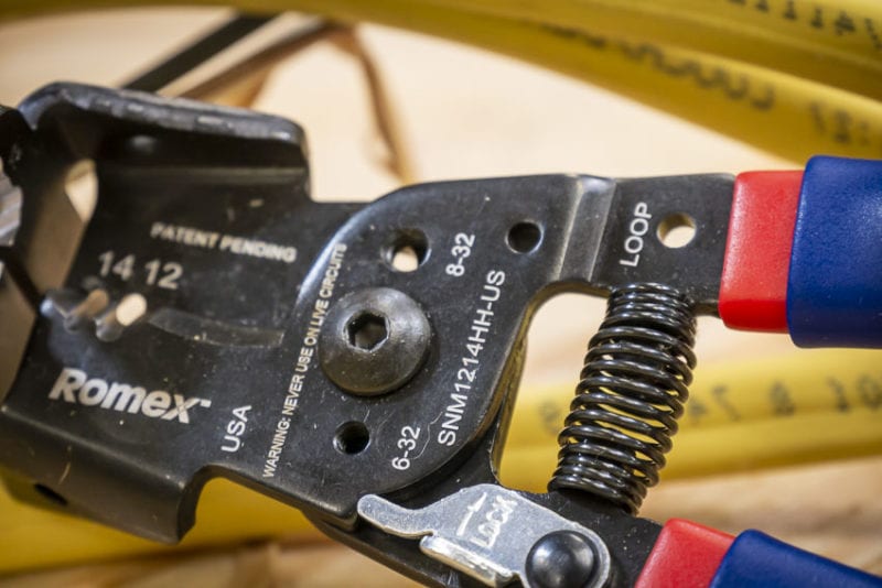 Romex shop box jaw