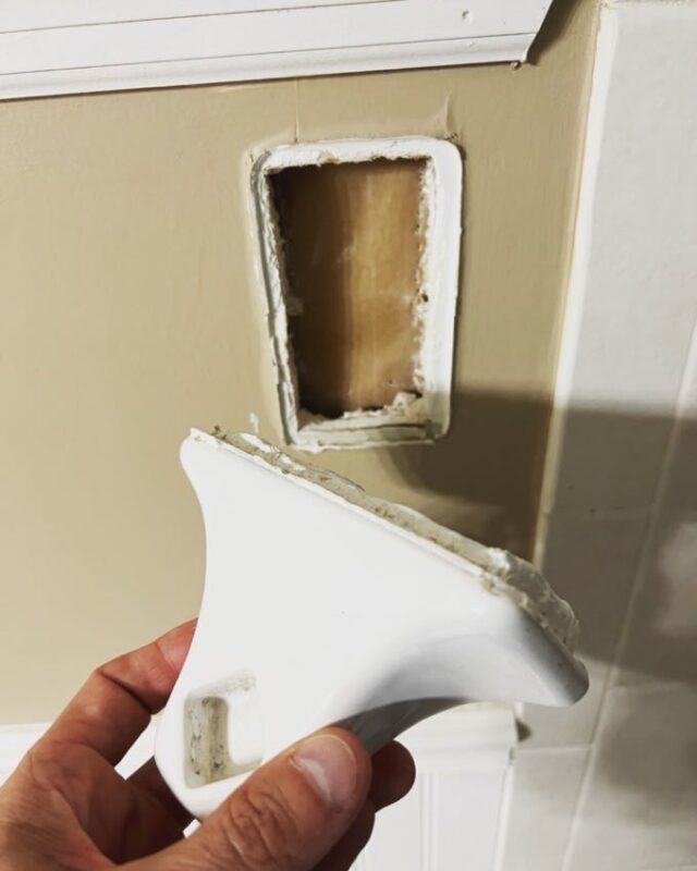 Installing a Ceramic Tile Towel Bar on Drywall