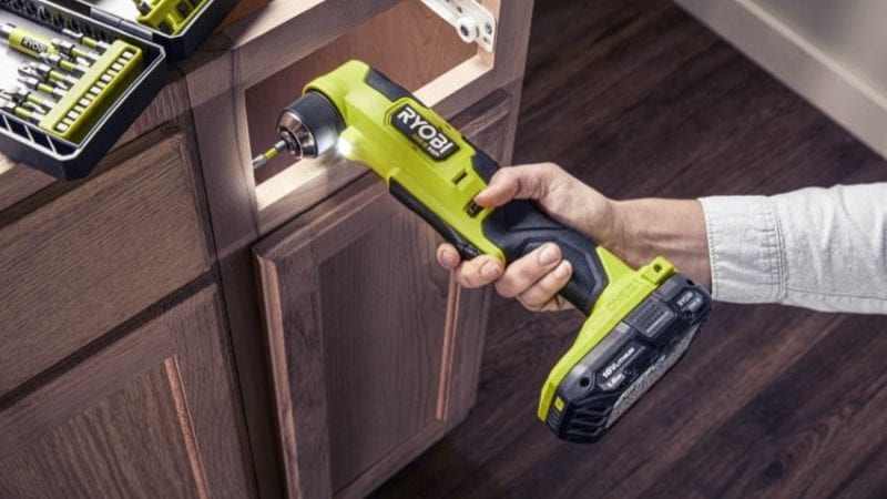 Ryobi One+ HP 3-8-inch Compact Brushless Right Angle Drill