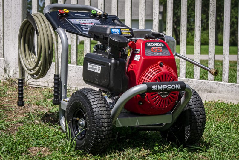 Simpson 3400 psi pressure washer