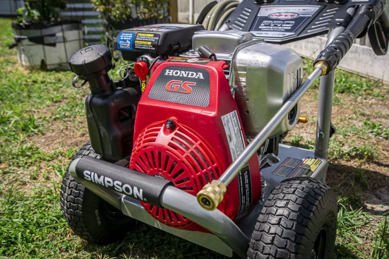 Simpson 3400 psi pressure washer