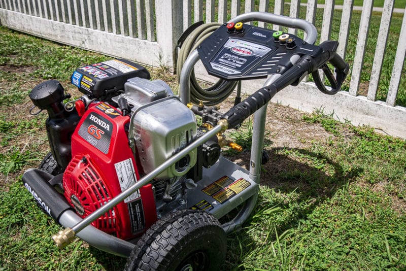 3400 psi shop simpson pressure washer