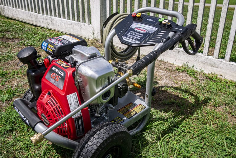 Simpson 3400 psi pressure washer