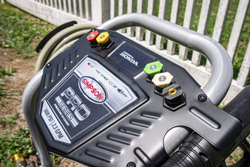 Simpson 3400 psi pressure washer