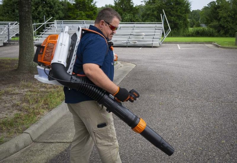 best professional backpack blower Stihl BR 800 C-E