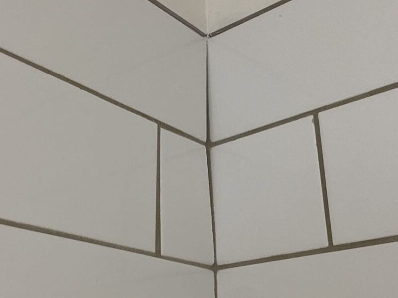 worst tile jobs crooked edges lines