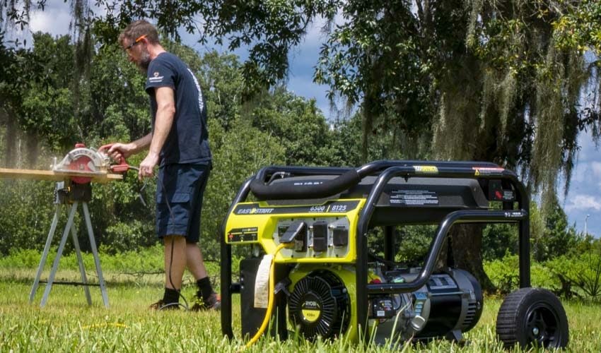 Ryobi 6500-Watt Portable Generator with CO Detect Review | RY906500S