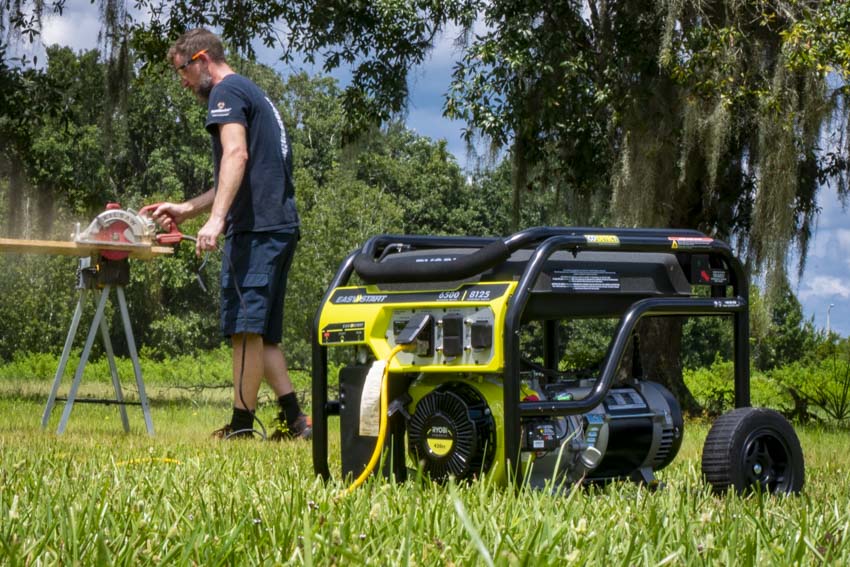 Ryobi 6500-Watt Portable Generator with CO Detect Review | RY906500S