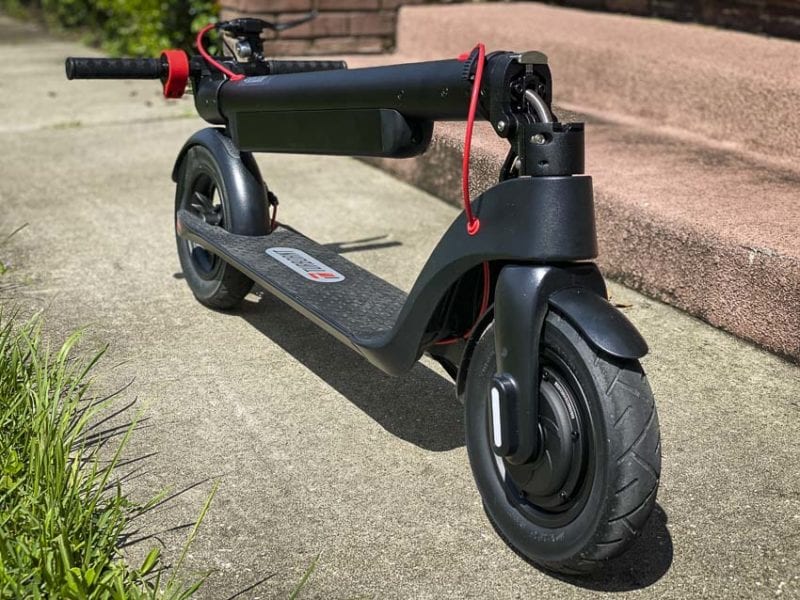 folded X7 Pro scooter