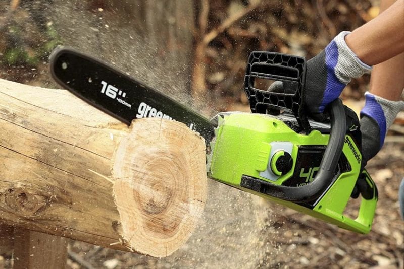 Greenworks Chainsaw Reviews | 40V Brushless Chainsaw