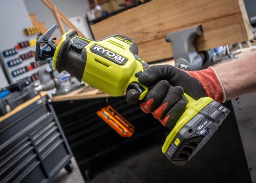 Ryobi Cordless One Hand Reciprocating Saw Review Pro Tool Reviews Ryobi Cordless One Hand Reciprocating Saw Review Pro Tool Reviews