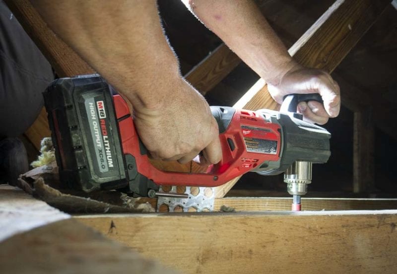 Milwaukee M18 Hole Hawg 2807-20 right angle drill