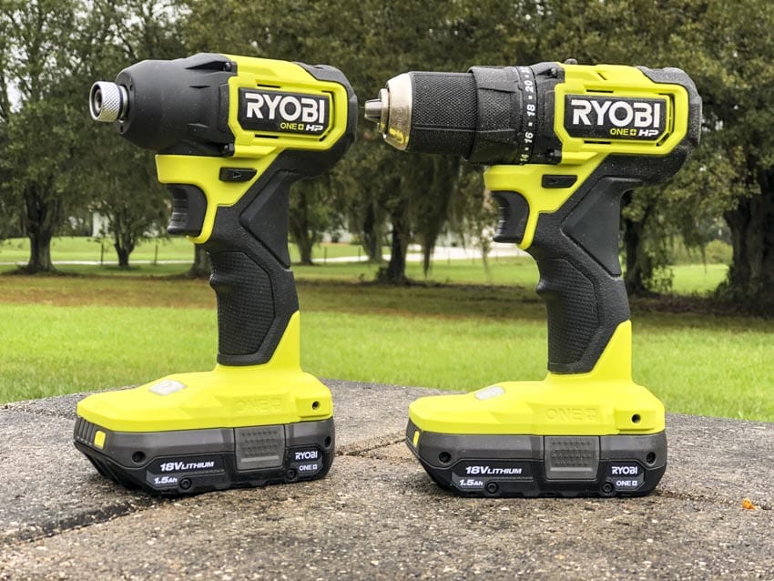 Ryobi HP Drill and Impact Driver Combo