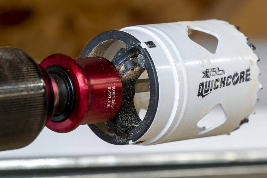 Disston BLU-MOL QuickCore Hole Saw Arbor Connection