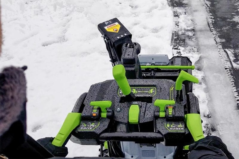 EGO 2-Stage Snow Blower POV