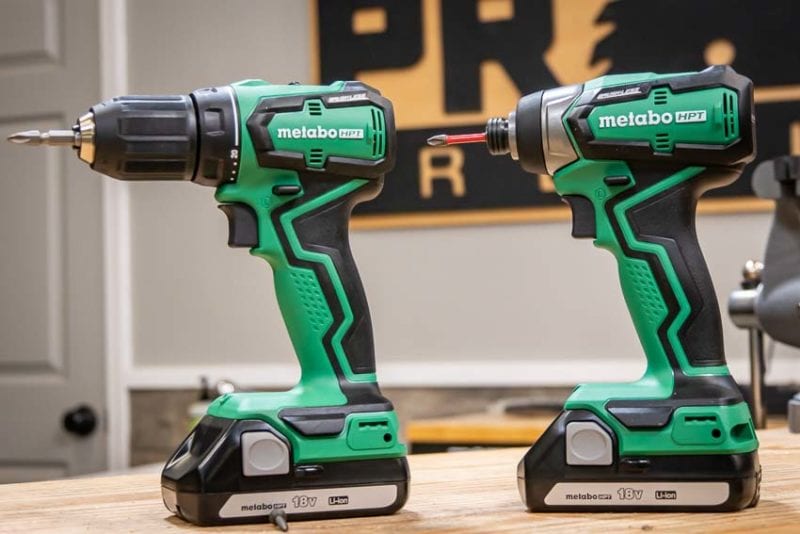 Metabo HPT DS18DDX sub-compact drill and impact driver