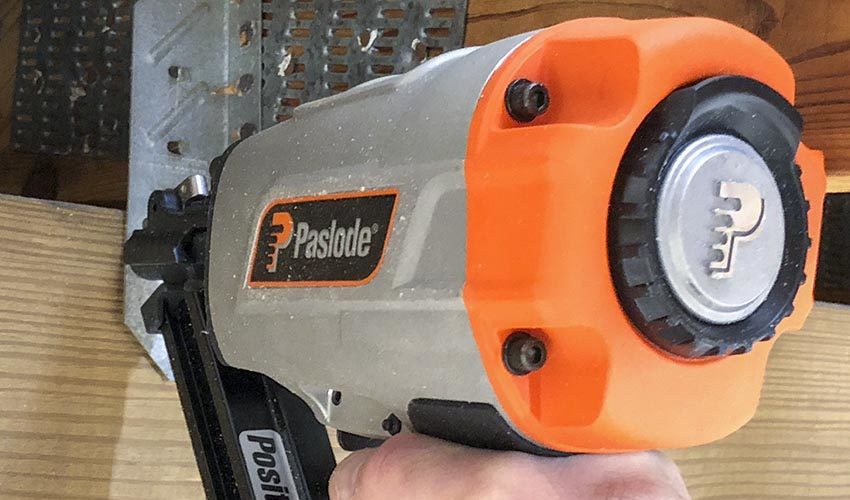 Paslode Positive Placement Metal Connector Nailer F150S-PP