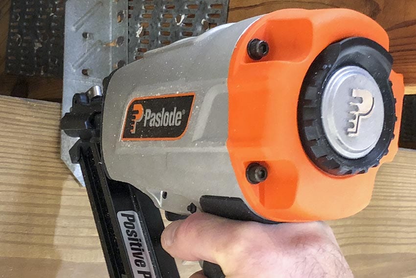 Paslode Positive Placement Metal Connector Nailer F150S-PP