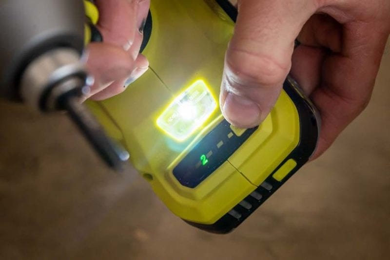 Ryobi HP Brushless Impact Driver LED Light