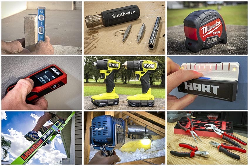 Top 10 Essential Tools For New Homeowners Collage