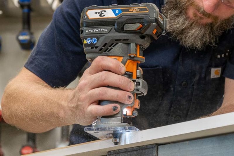 The best Ridgid cordless routers