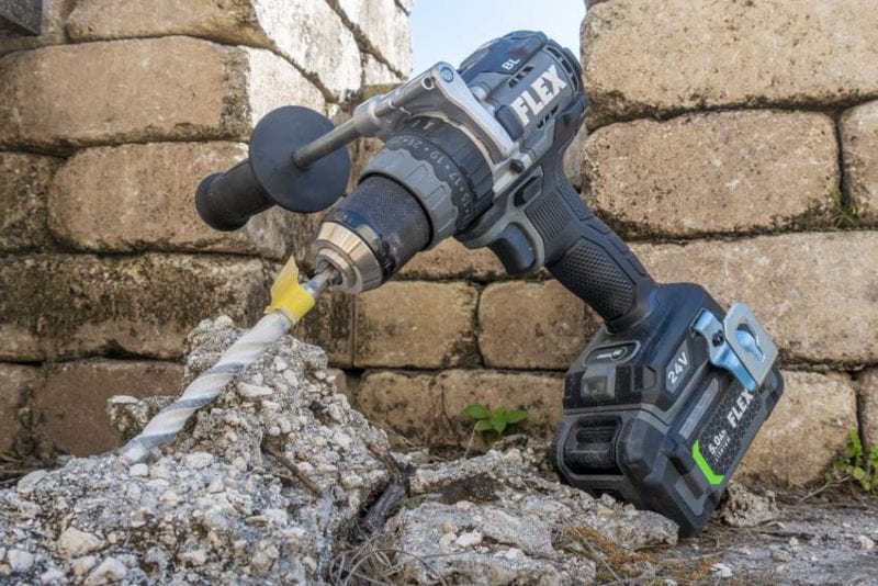 Flex 24V Brushless Hammer Drill with Turbo Beauty